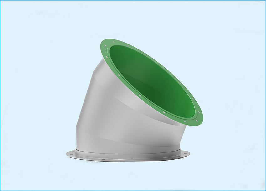 30°焊（hàn）接彎頭（tóu）（內襯ETFE）